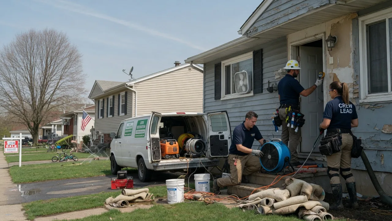 Flood Cleanup in Elk Grove Village, IL near me